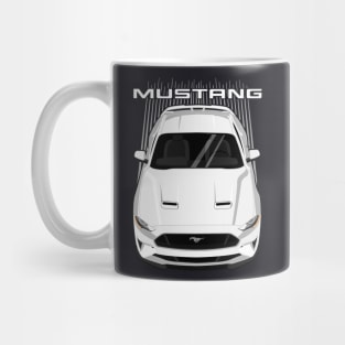 Mustang GT 2018 to 2019 - White Mug